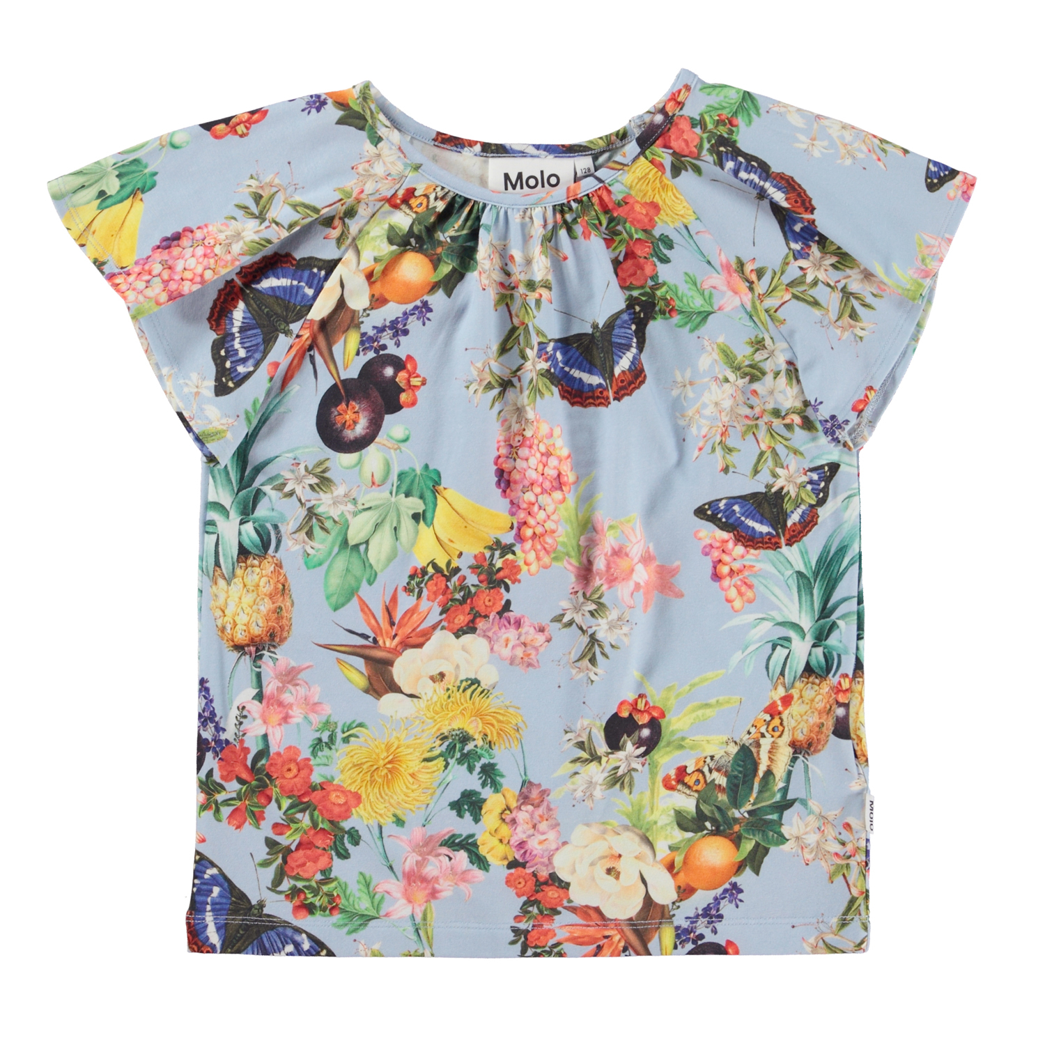 〖 Molo 〗粉藍熱帶水果上衣