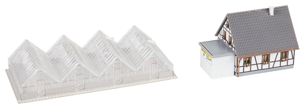 Faller 282788 Z規 Gardener center 花園場景組.套件