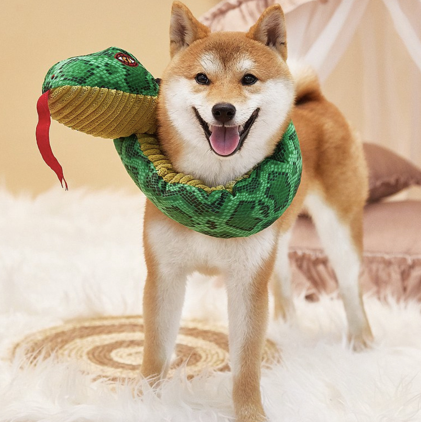 Petsville派思維 - 尖叫蛇互動性玩具(2色)