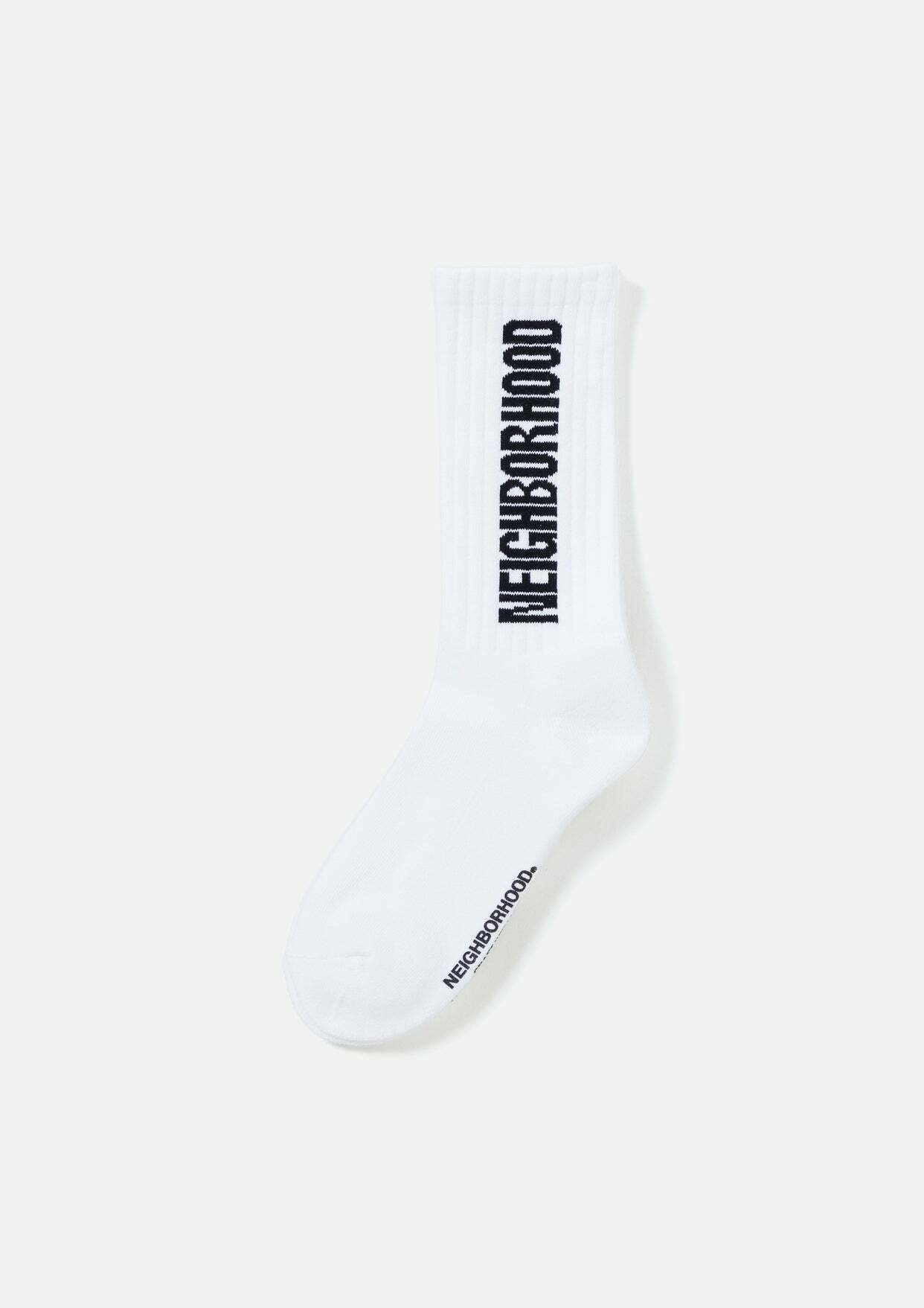 2023SS NEIGHBORHOOD CI LOGO SOCKS NBHD 襪子 長襪 現貨 231WINH-UMN03