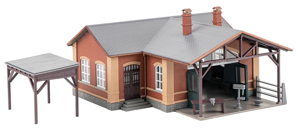 Faller 130579 HO Agricultural machine workshop