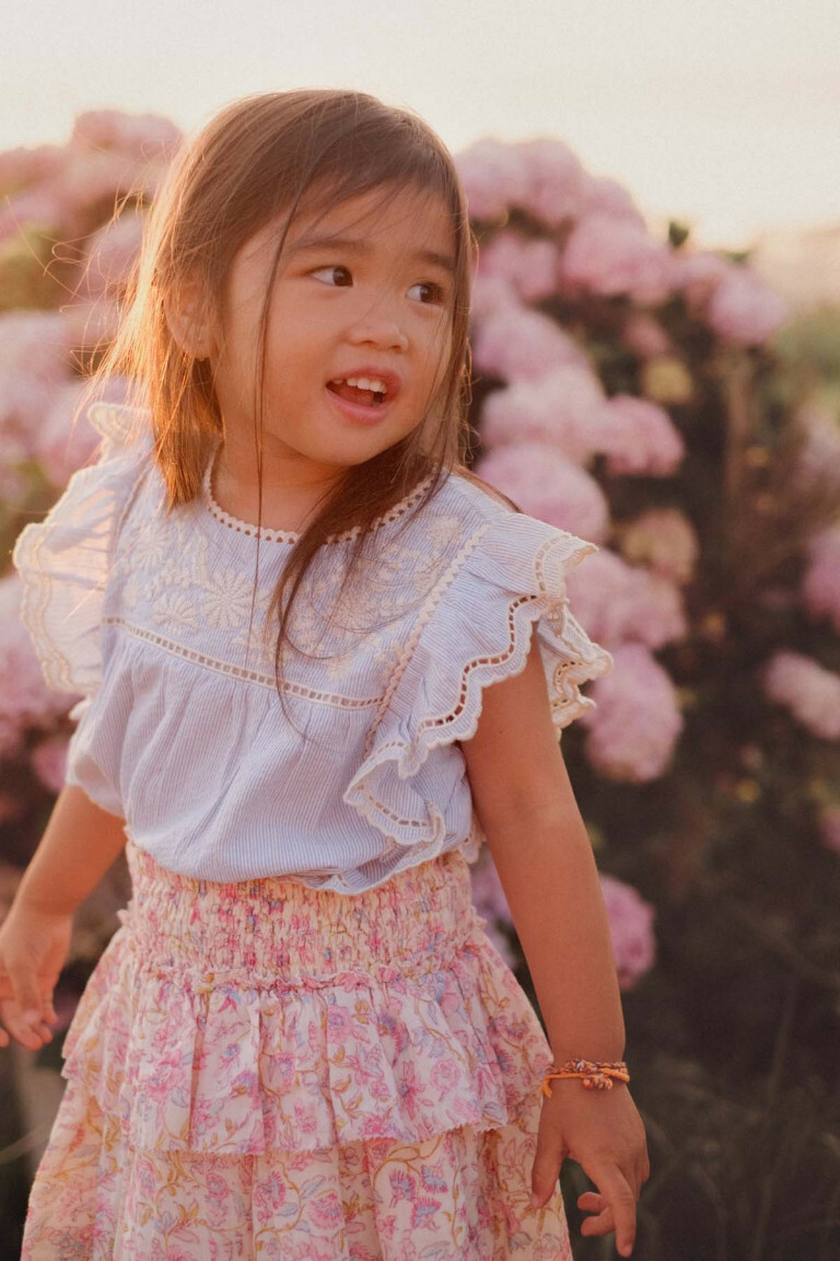 Louise Misha-Roumia Skirt鬆緊短裙(Cream Padma Mudra)