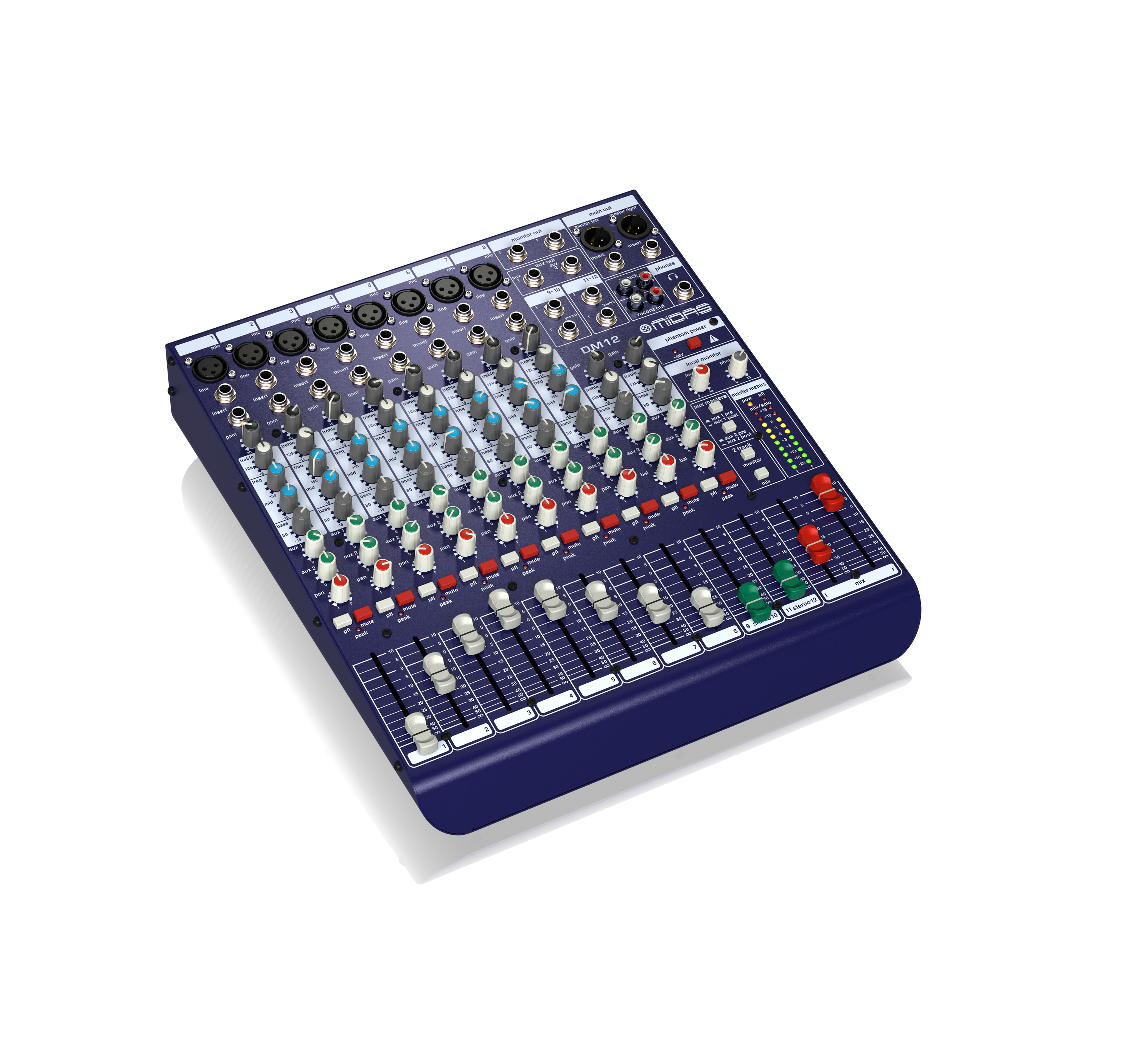 Midas DM12 Analog Mixer 12 Input Analog Live Studio調音台