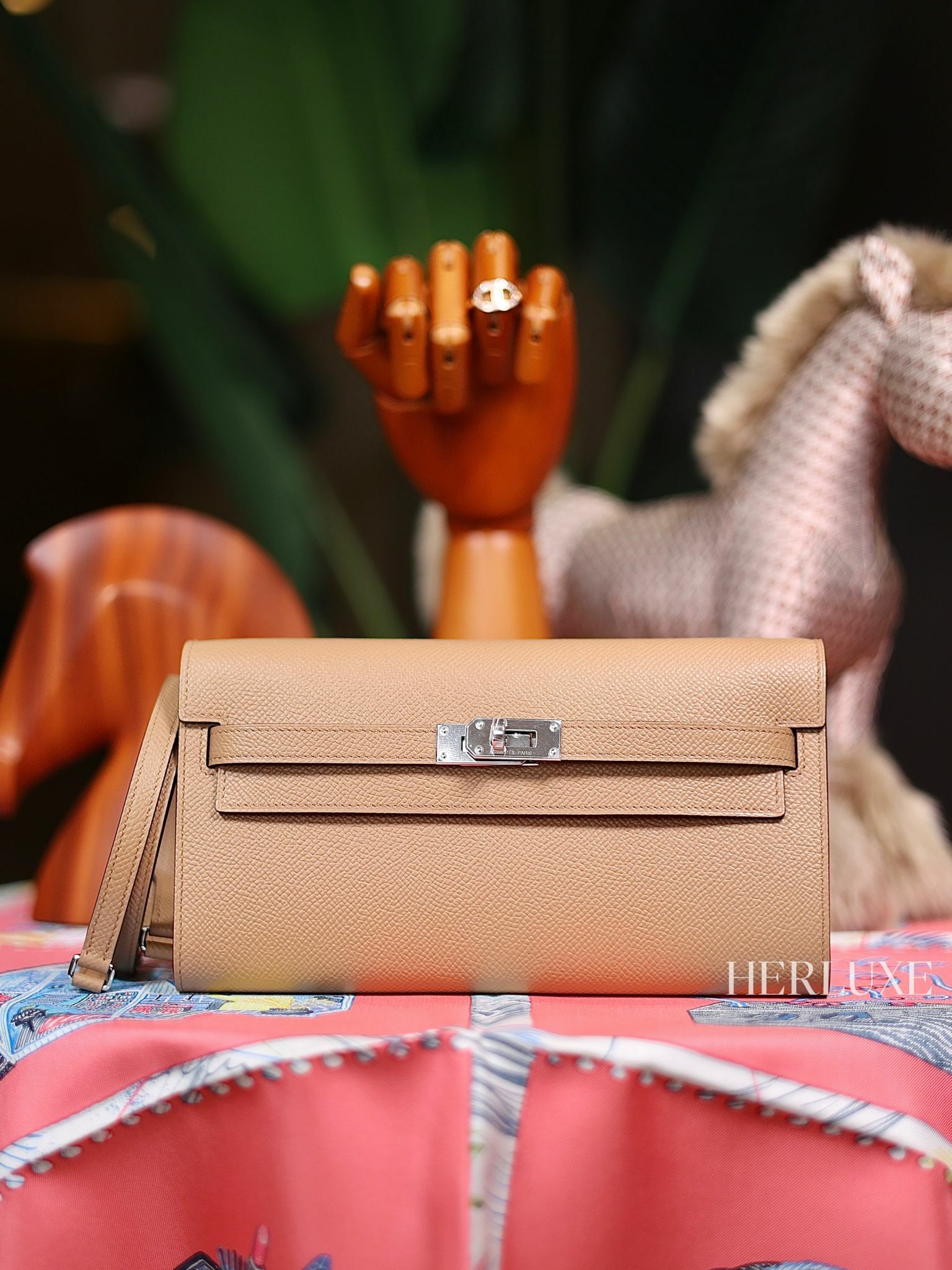 Kelly to go 0M chai / X9 mauve sylvestre ck epsom W