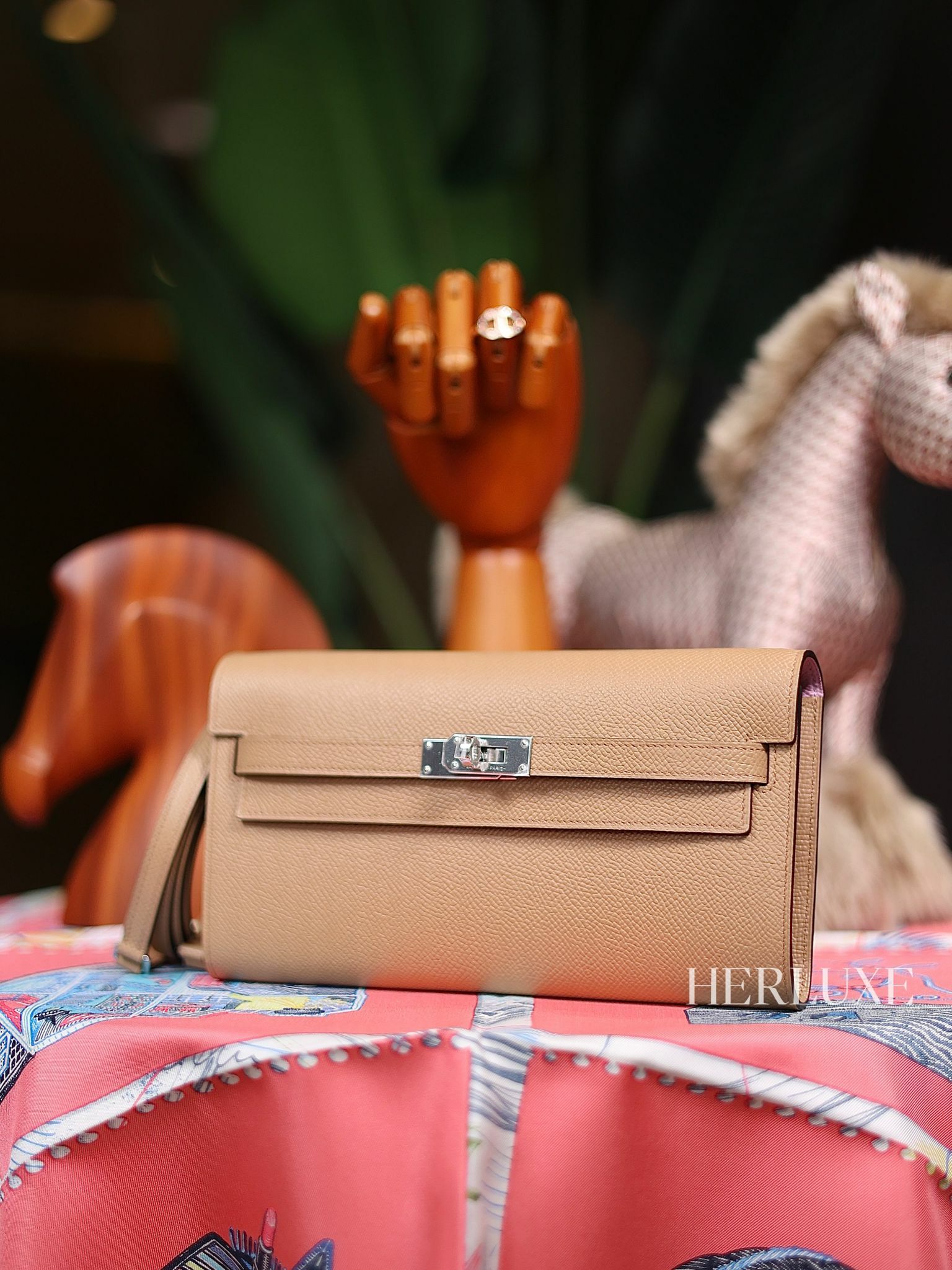 Kelly to go 0M chai / X9 mauve sylvestre ck epsom W