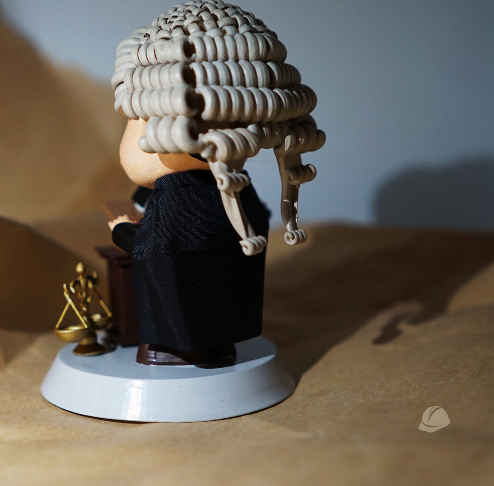 勇士工坊 THE WARRIOR STUDIO 律師公仔| 屬於香港人的角色| 本地設計| 香港製造