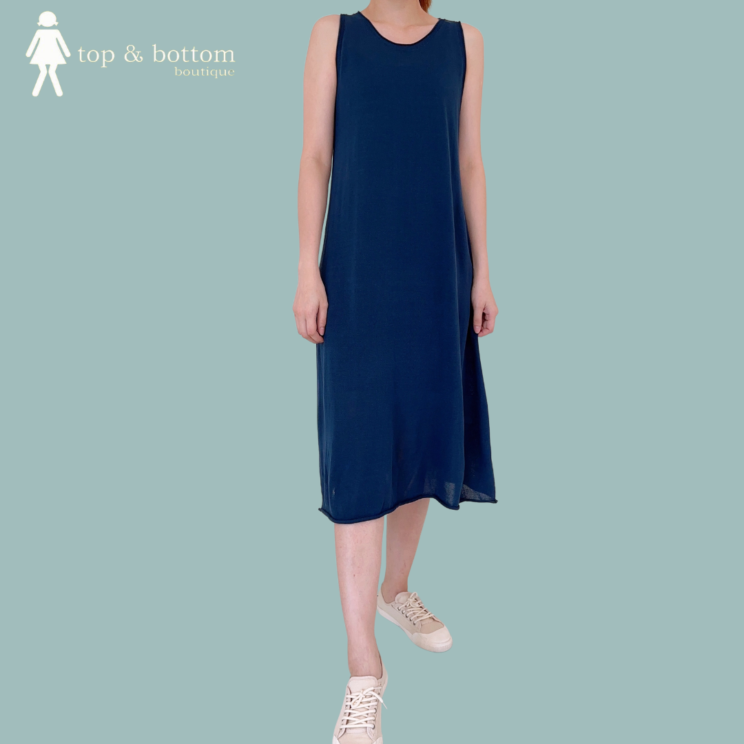 CASUAL CUT IN KNIT DRESS