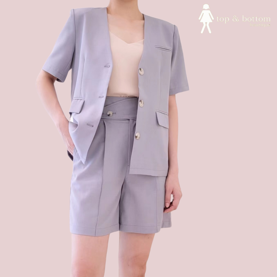 HIGH WAIST 4 QUARTER BERMUDA