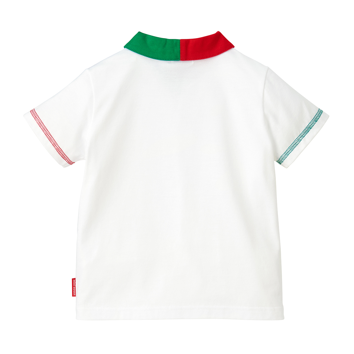 紅綠領短袖T卹