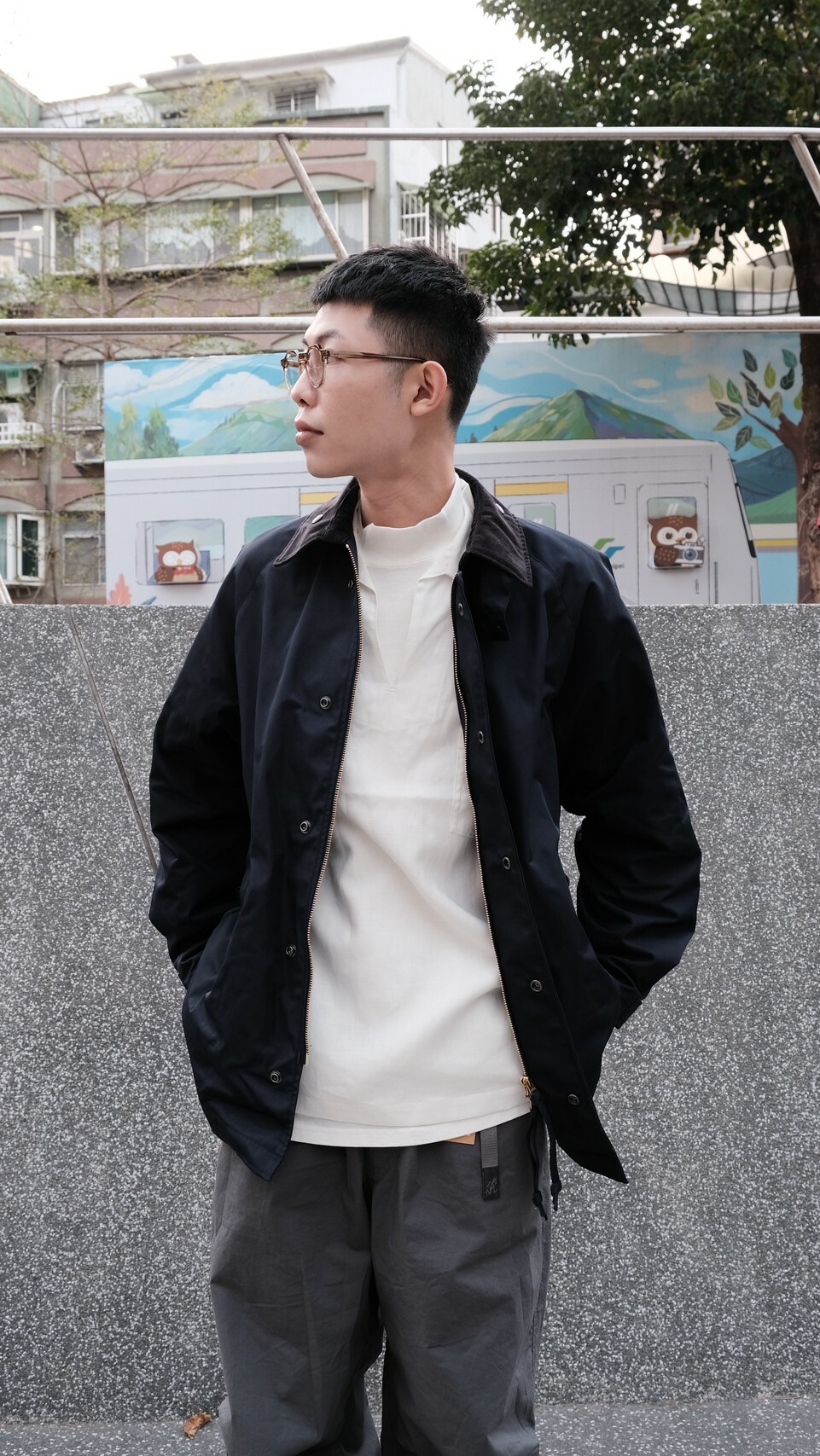 CORONA UTILITY - A-2 Deck Jacket Long / Ester Gabardine