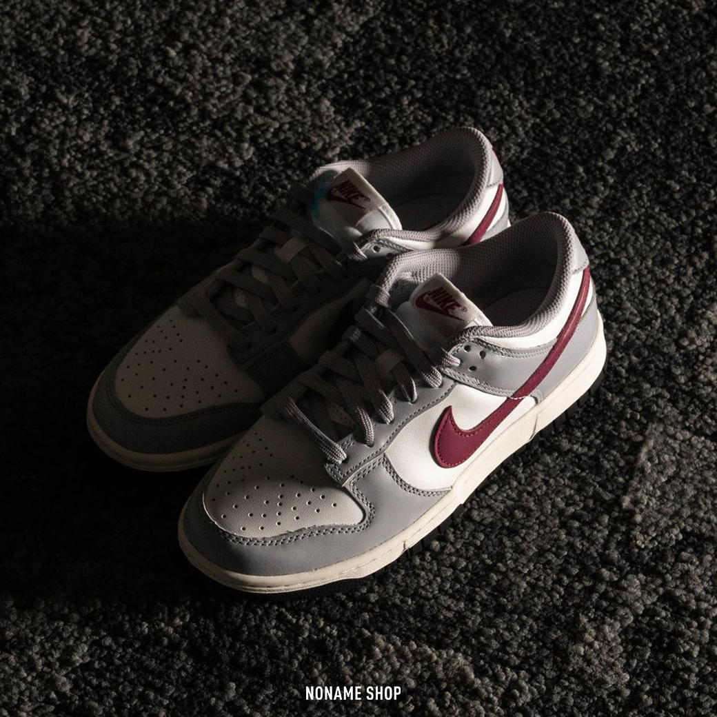 NIKE DUNK LOW IVORY REDWOOD 豆沙紅 (女款)