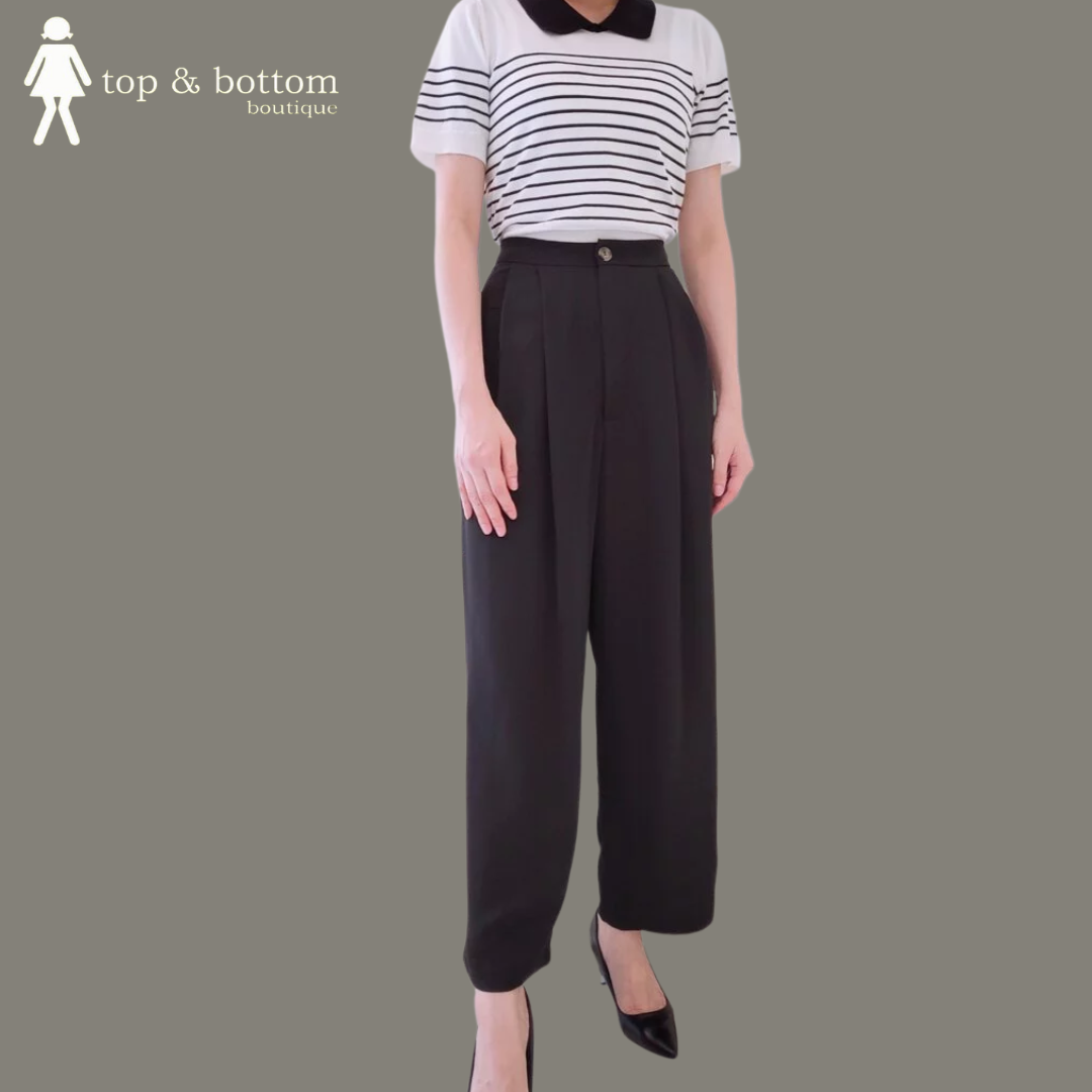 HIGH WAISTED SOFT TROUSER