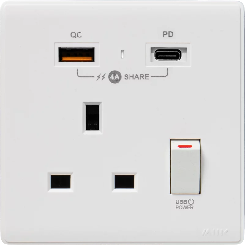 M2K （陶瓷白）13AUSB單蘇 4A PDQC