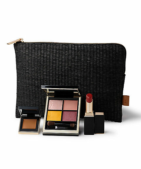 [限定] SUQQU Summer Collection 2023 Sunflower Lip & Eyes Kit (with Pouch) / Pure Color Blush