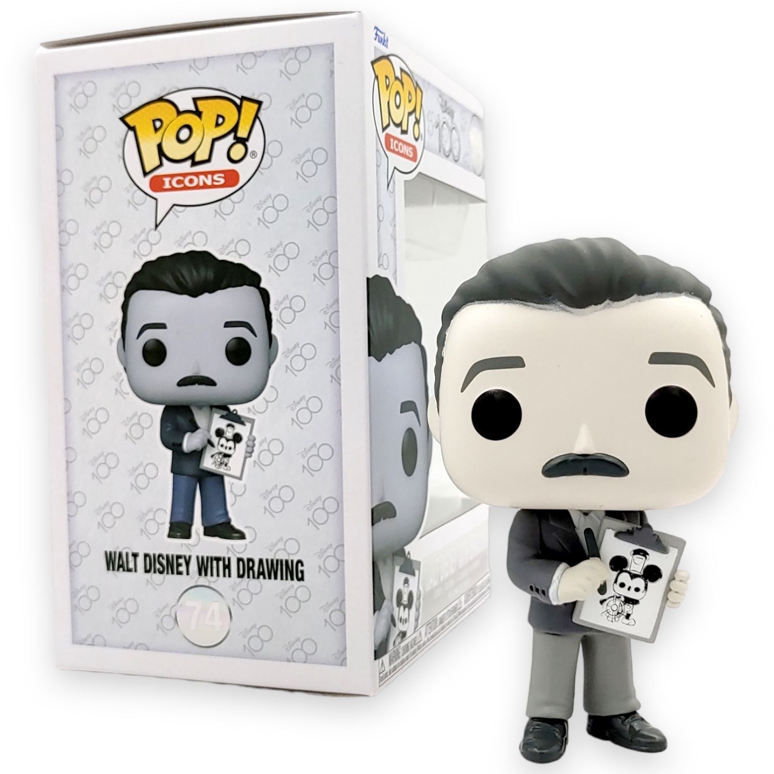 FUNKO POP<迪士尼100週年>和路.迪士尼(繪畫)-No.74