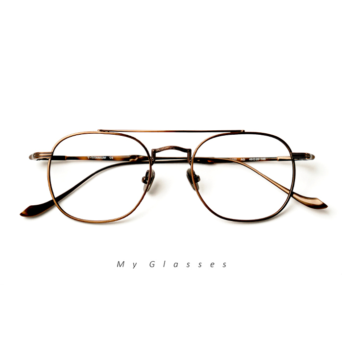 T85純鈦老復古飛行員眼鏡