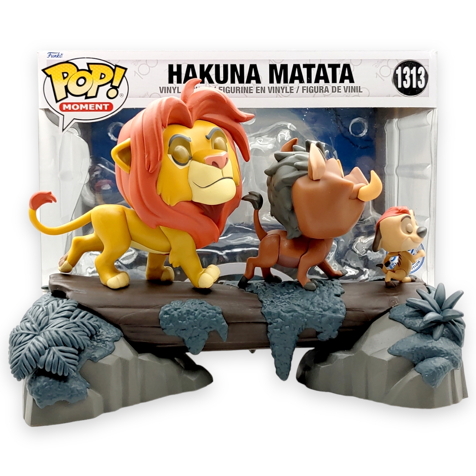 FUNKO POP<迪士尼100週年>[獅子王1994]獅子王(動畫電影場景)-No.1313