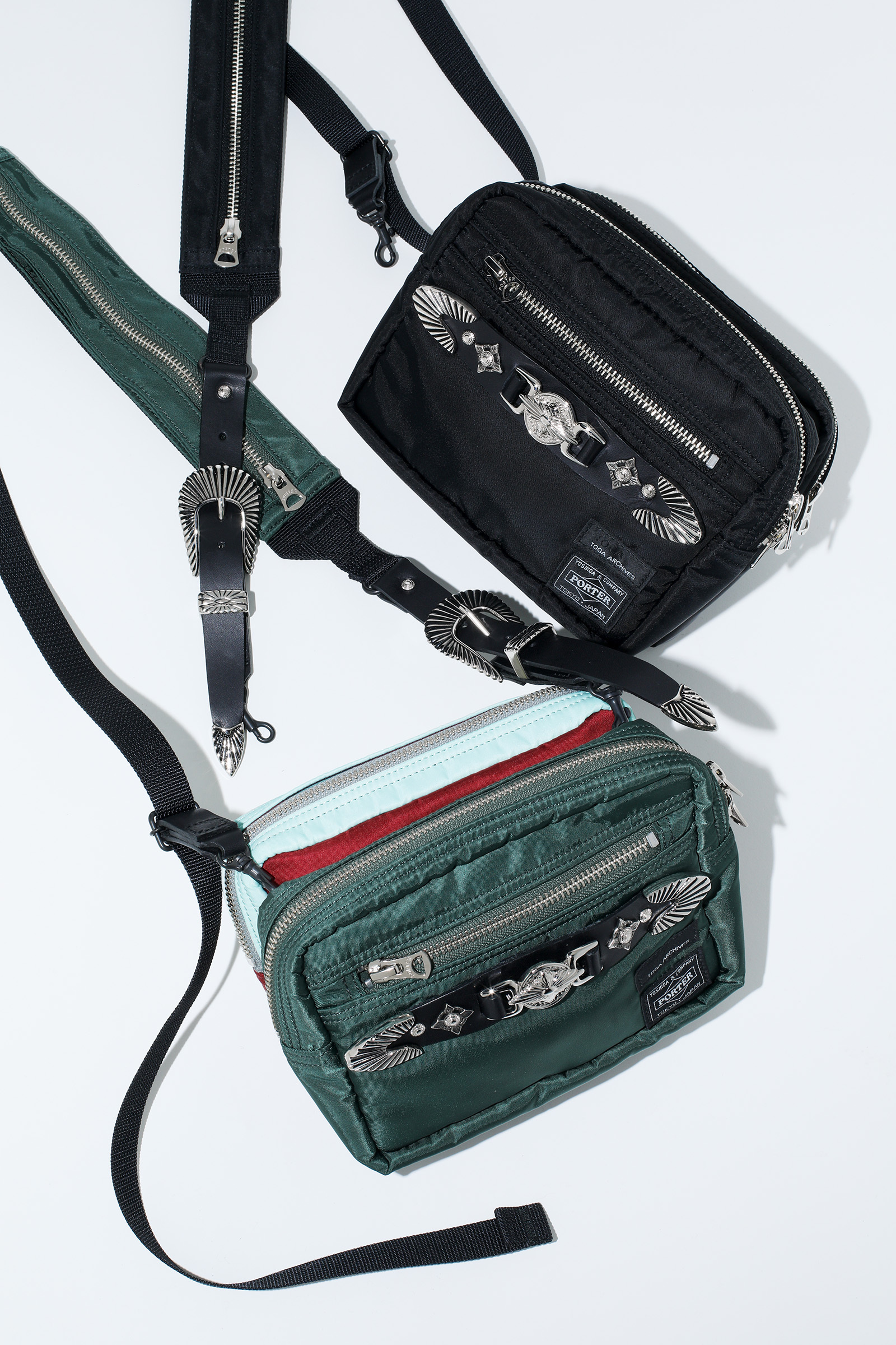 TOGA x PORTER Belt bag（綠）