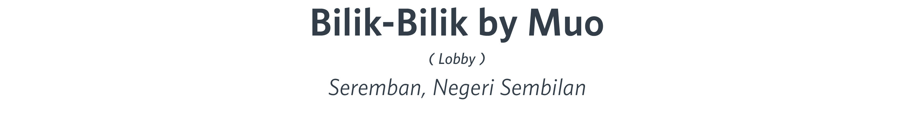 Natural Signature Experience Showroom - Bilik-Bilik by MUO-Seremban-Negeri Sembilan