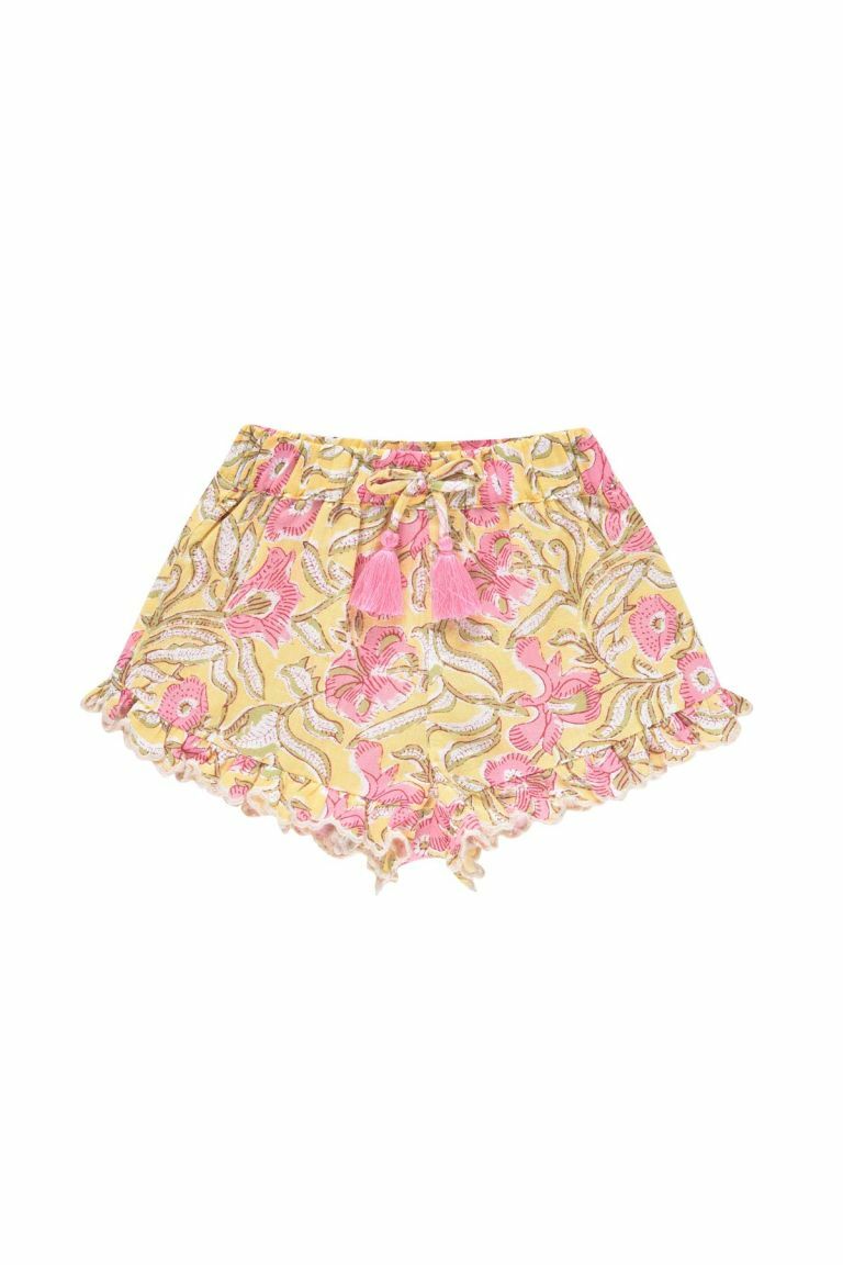 Louise Misha-Vallaloid Shorts流蘇短褲(Lemon Patchouli Spring)