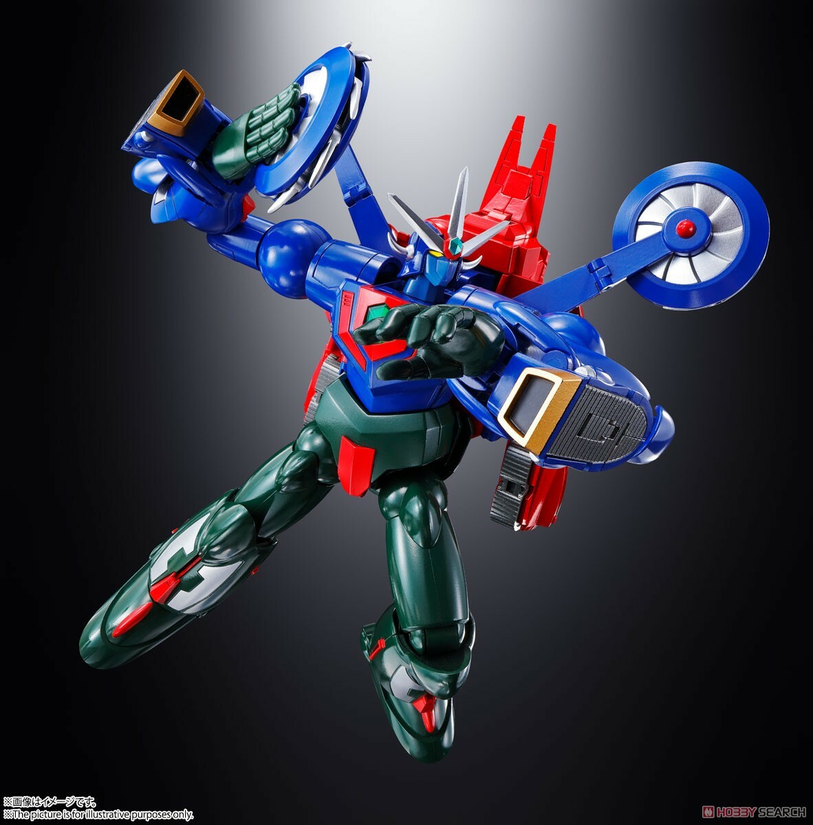 BANDAI 代理版 超合金魂 GX-96 蓋特機器人號 GETTER GO