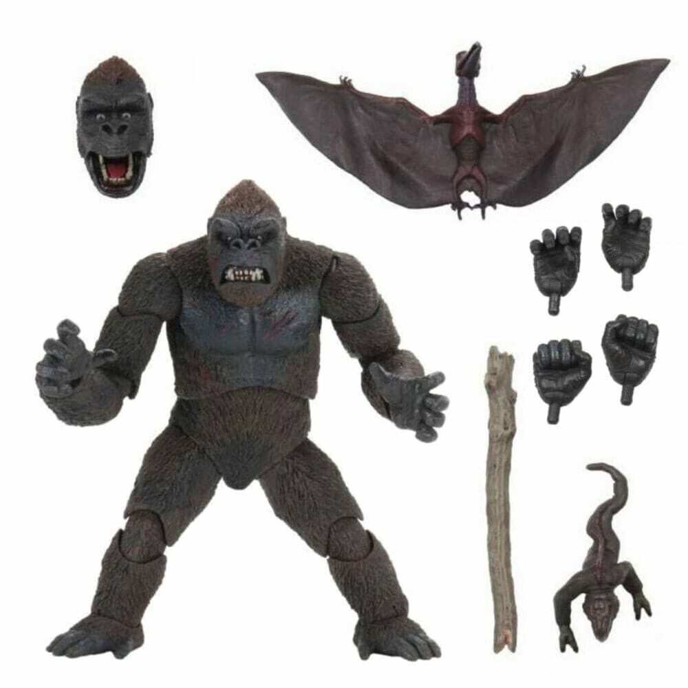 NECA 代理版 可動公仔 金剛 骷顱島 金剛 8吋 可動人偶