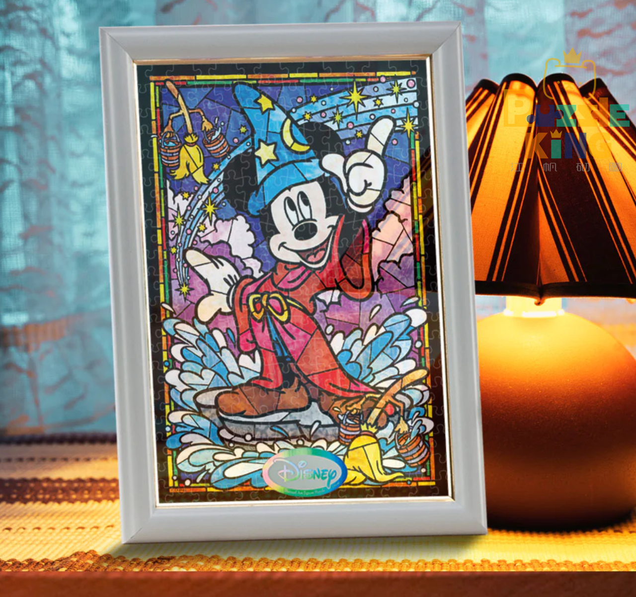 米老鼠彩色玻璃 (透明樹脂)