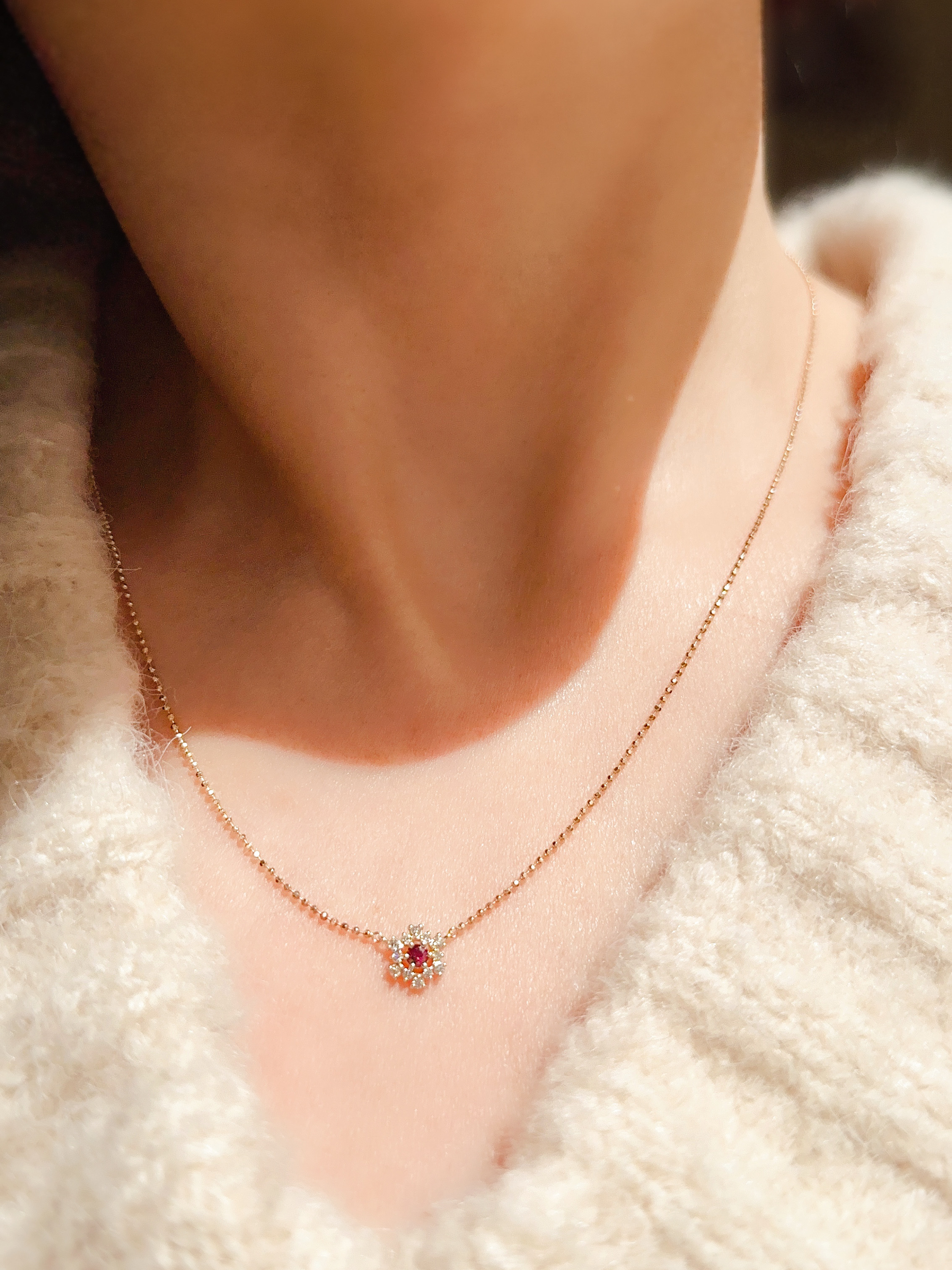 蒲公英｜石榴石