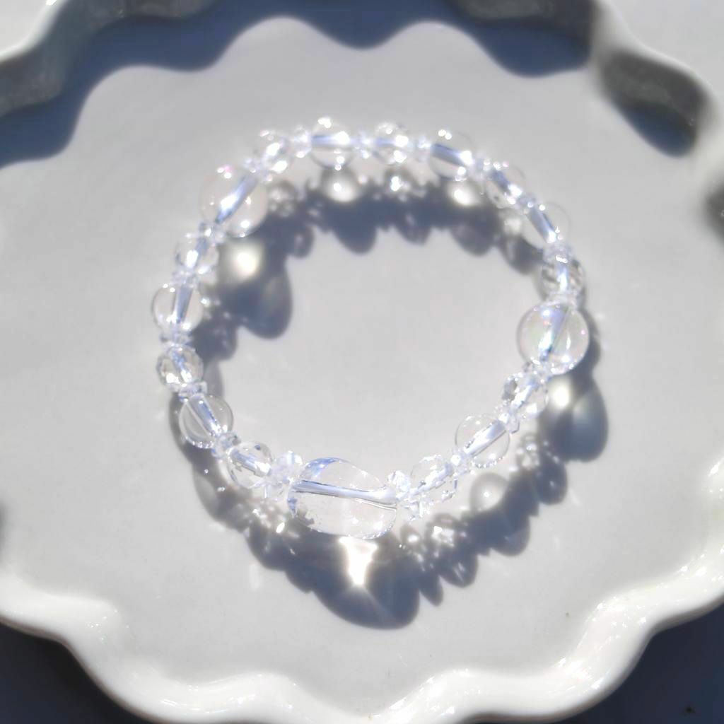 RABBIT BOUQUET天然石手作水晶手鏈-Pure Crystal