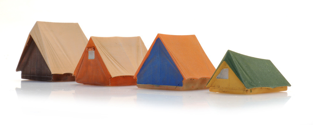 Artitec 387.567 HO Four tents