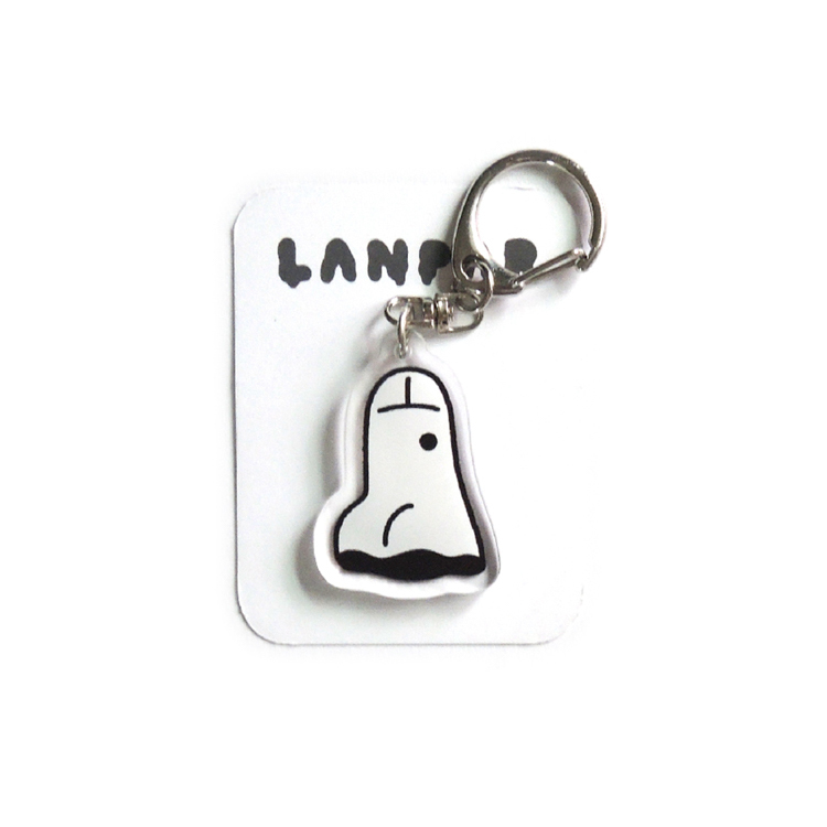 Lanparman｜絕版｜壓克力吊飾｜幽靈