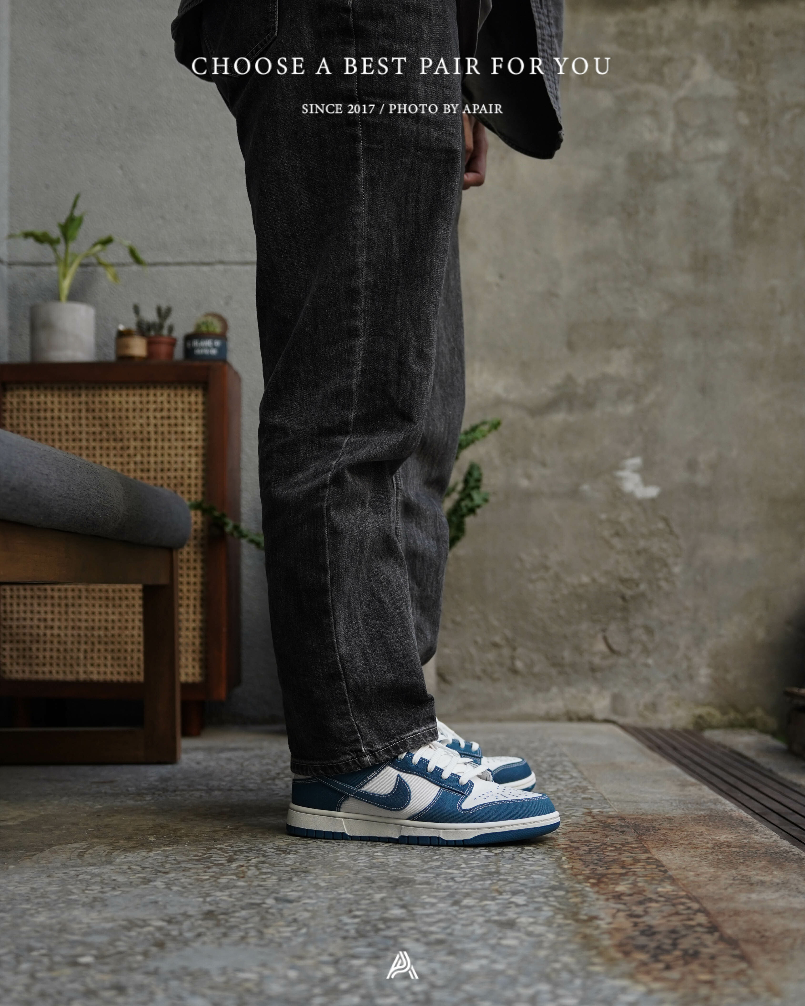【APAIR】現貨 Nike Dunk Low 丹寧 牛仔「Industrial Blue」 DV0834-101