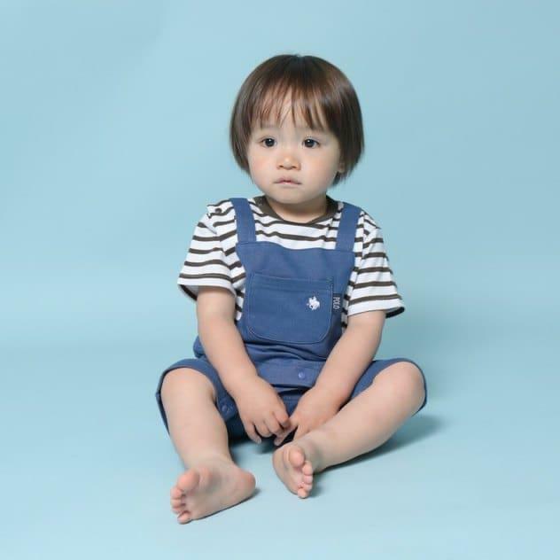 (現貨) 🇯🇵100%日本直送Polo Baby 連身假兩件吊帶褲