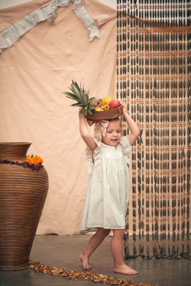 Louise Misha-Hasha Dress刺繡洋裝(Water)