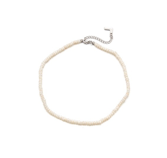 【VINTAGE HOLLYWOOD】Margaret Pearl Layered Necklace Margaret Double Layered Pearl Necklace | Rozy Jewellery