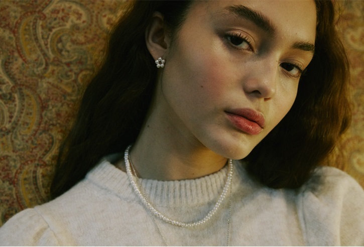 VINTAGE HOLLYWOOD■Petit Flower Earrings ピアス VINTAGE HOLLYWOOD□Petit Flower Earrings ピアス (VINTAGE