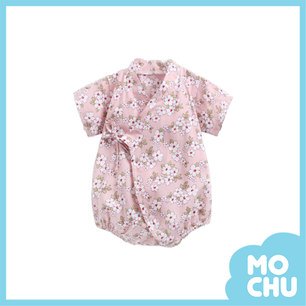 滿滿櫻花綁帶包屁衣(三色)