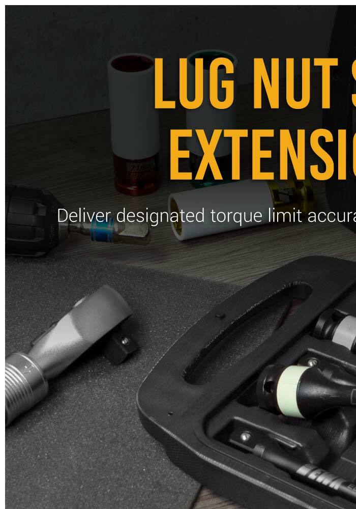 lug nut sockets & extension stick