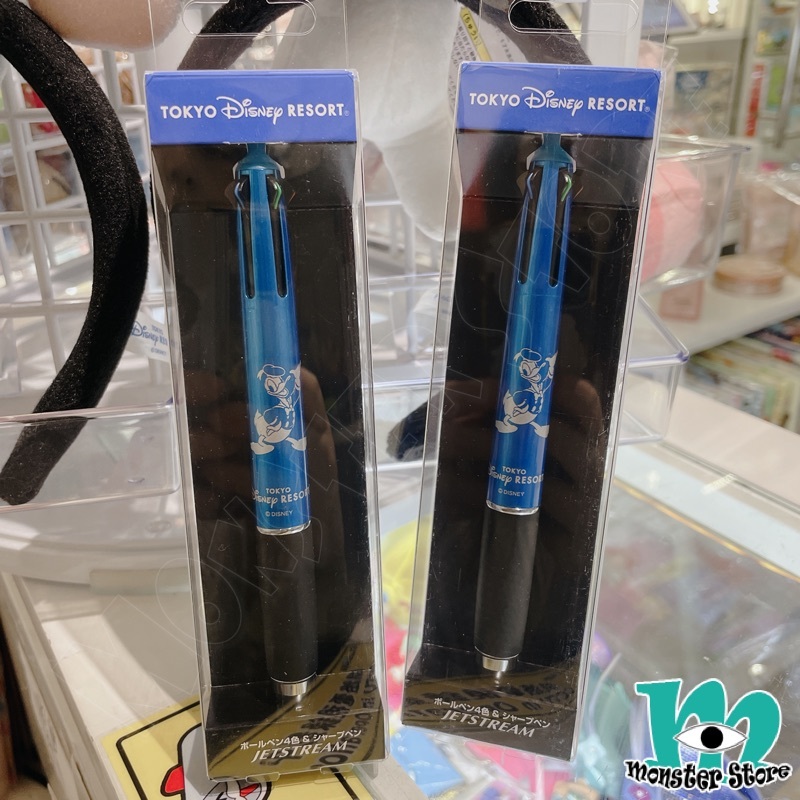 唐老鴨4色原子筆連鉛芯筆