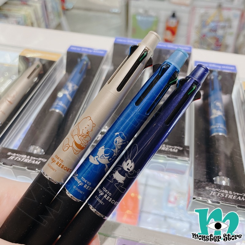 小熊維尼4色原子筆連鉛芯筆