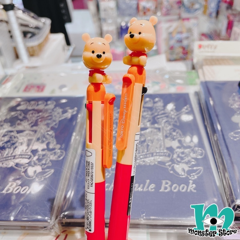 小熊維尼3色原子筆連鉛芯筆