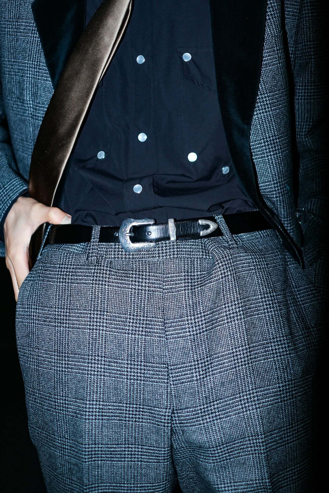 TOGA ARCHIVES / METAL BUCKLE BELT