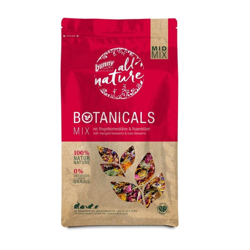 Bunny Nature 綜合草本混合 (萬壽菊與玫瑰) - 130g