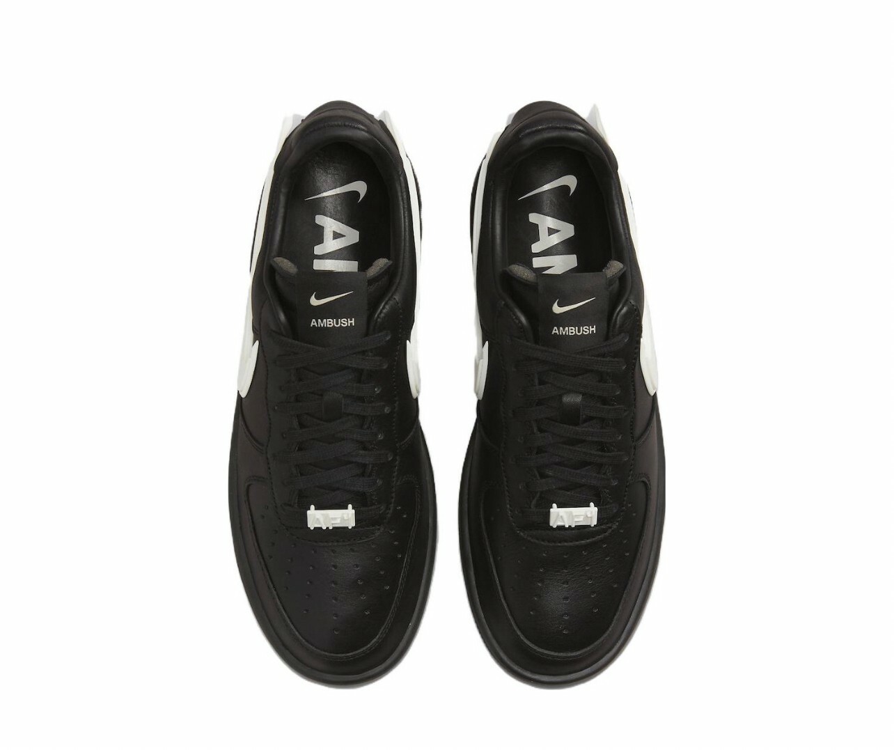 代購 NIKE Air Force 1Low x AMBUSH 防滑耐磨 休閒鞋 男女同款 黑 MAR-