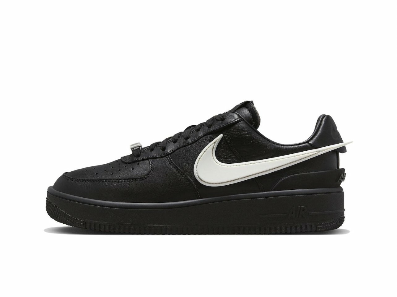 代購 NIKE Air Force 1Low x AMBUSH 防滑耐磨 休閒鞋 男女同款 黑 MAR-