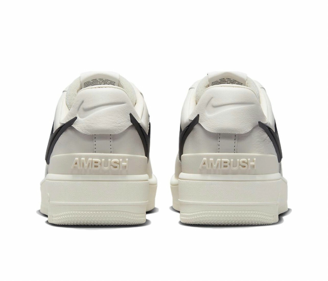 【代購】 NIKE Air Force 1Low x AMBUSH 防滑耐磨 休閒鞋 男女同款 白