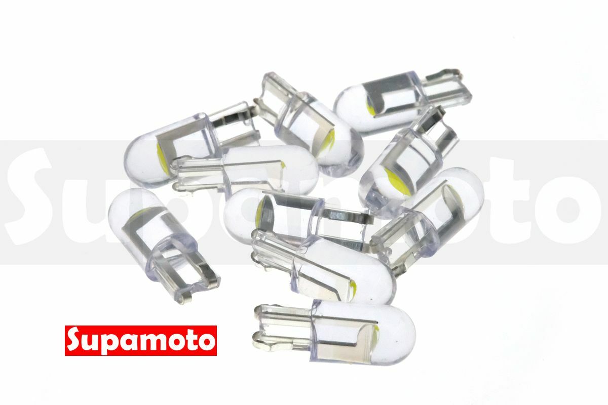 -Supamoto- T10 COB 360 玻璃 水晶 通用 改裝 LED 小燈 牌照 方向燈 車牌 雙面