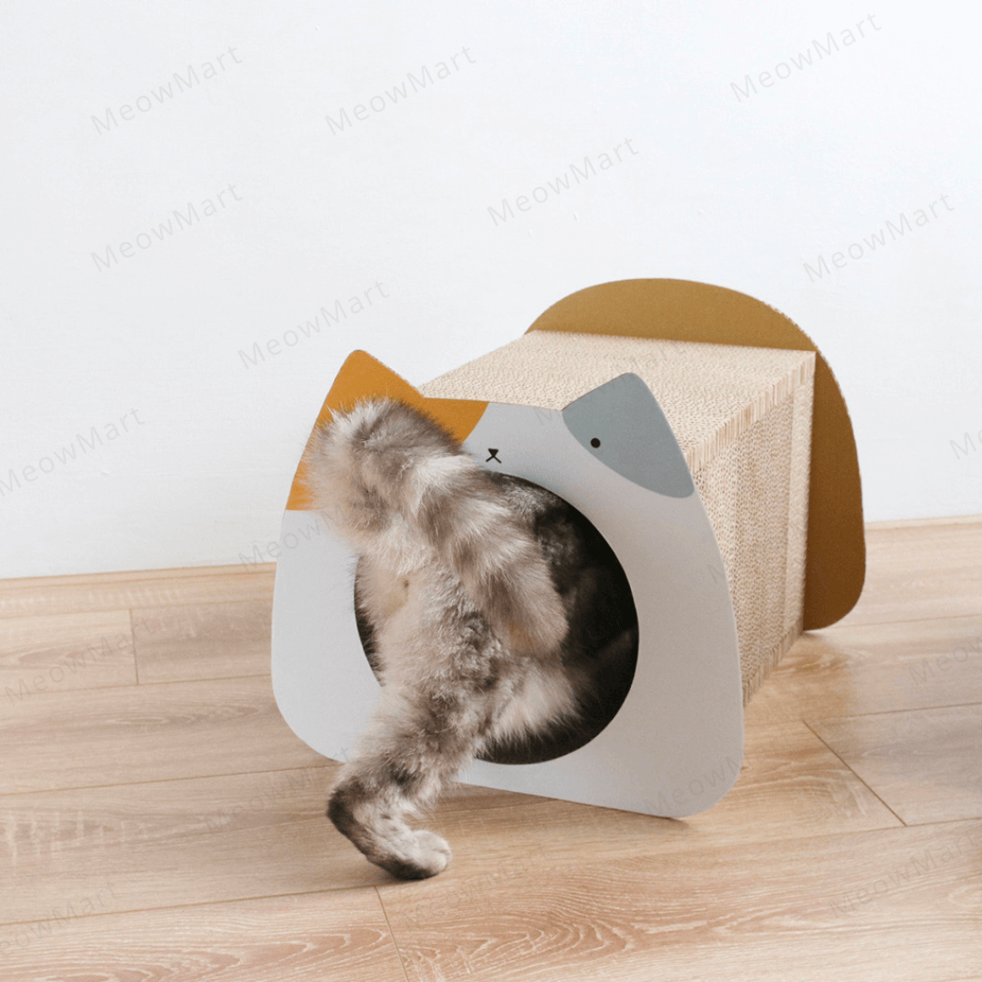 Angle Wave Cute Cat Tunnel (Calico)