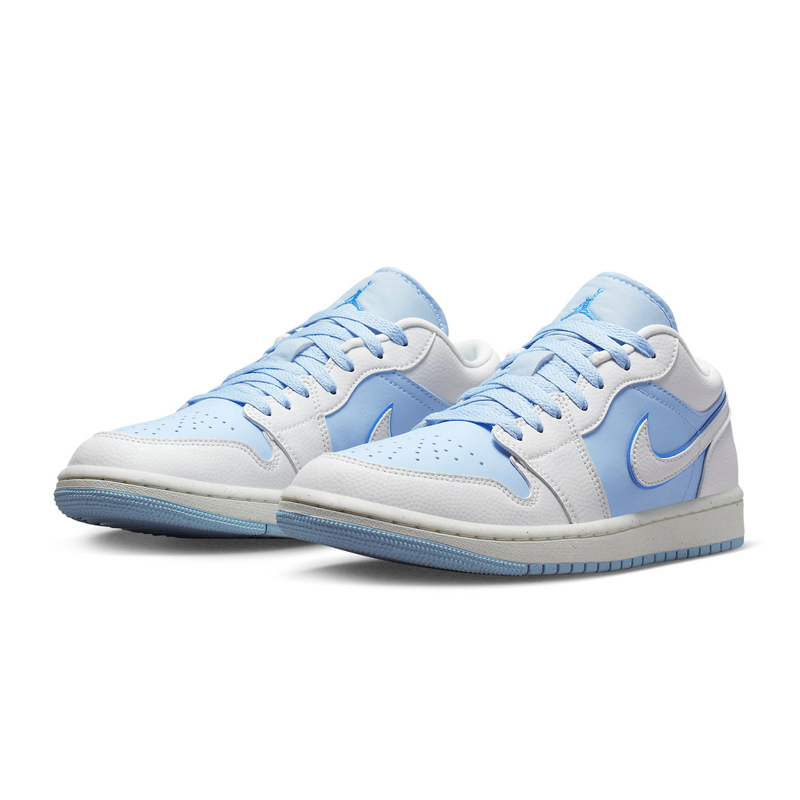 [In Stock] Air Jordan 1 Low SE Reverse Ice Blue (W) DV1299-104