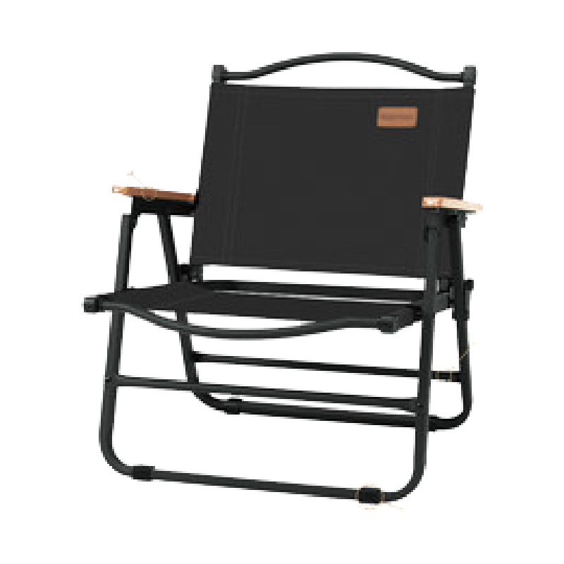 【黎陽】超輕戶外摺疊露營椅 黑/卡其 沙灘椅/釣魚椅/耐用/堅固 54CTB70990